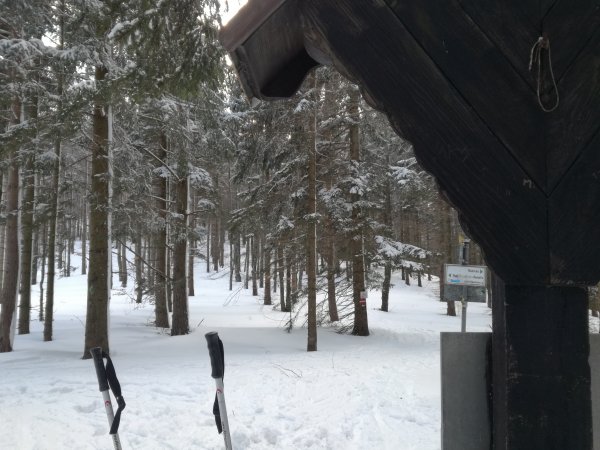Rast beim Bettelmannkreuz, 952 m