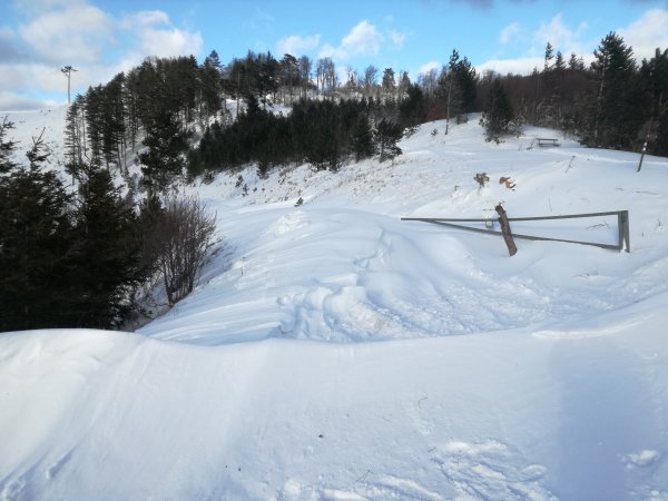 Sattel unterhalb Kieneck