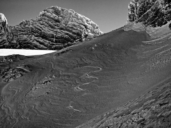 entlang der Schneebergwand