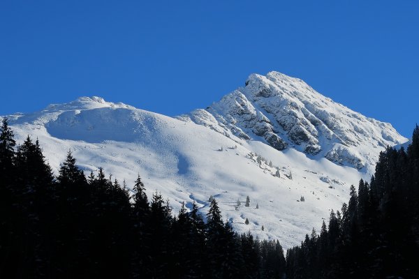 Rückblick auf Kornbichl und Staffkogel