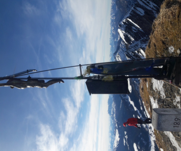 Gipfelausblick nach Westen