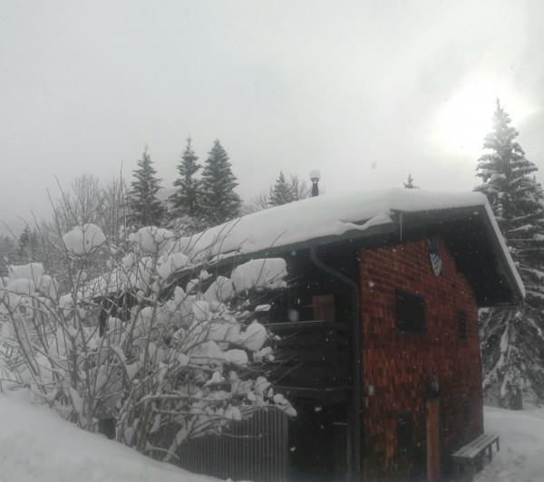 Bei der Reichenhaller Skihütte