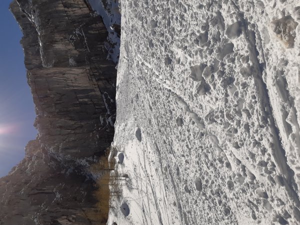 Lawine unterm Kleinen Watzmann