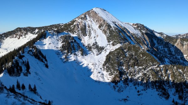 Blick vom Breitenstein auf den große Bruder
