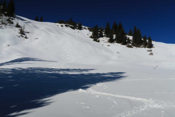 Abfahrt Mühlhornwand