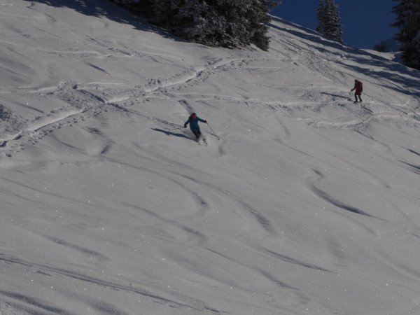 Unruhiger, harter Untergrund