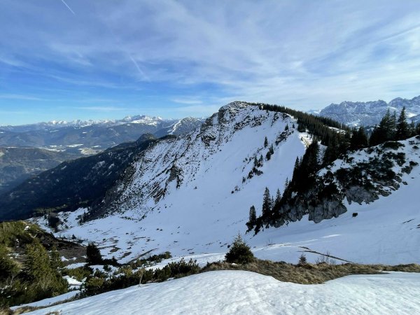 Abfahrt von Geigelsteinschulter