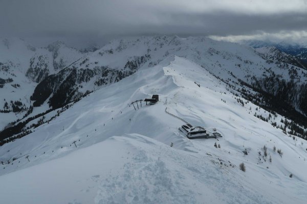 Mit Ski bis zum Gipfel