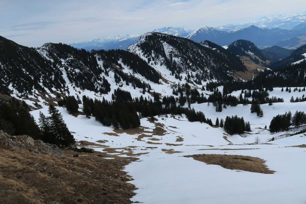 Abfahrtsblick vom Mühlhörndl