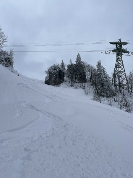 Abfahrt Feuerköpfl bei top Bedingungen