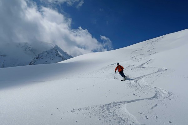 Sonniger Pulvergenuß
