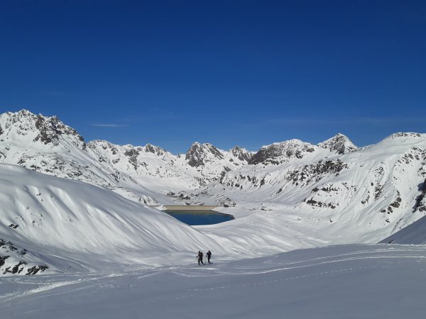 Blick zur Bielerhöhe