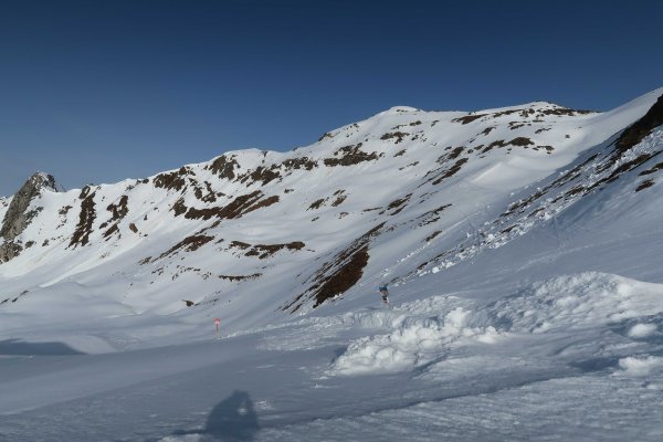 Ab hier beginnt der Tourenanstieg ins Hoarbergjoch