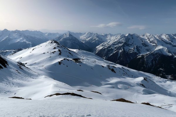 Rückblick ins Pistengebiet