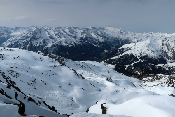 Gipfelblick Richtung Hintertux