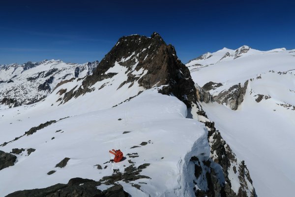 Ausblick von meinem Ersatzgipfel