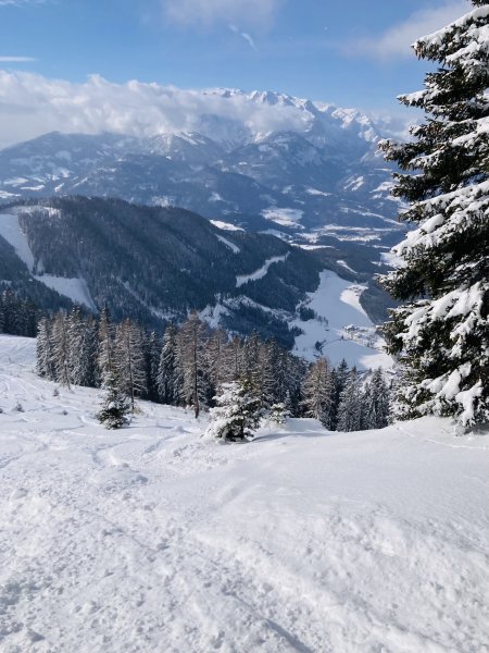 Blick auf Werfenweng…