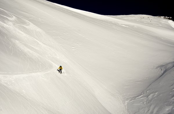 Abfahrt vom Seekopf ins Kolmkar