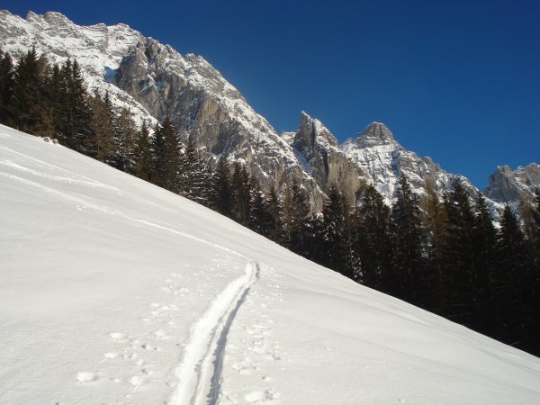 imposante Gipfel und Vorgipfel