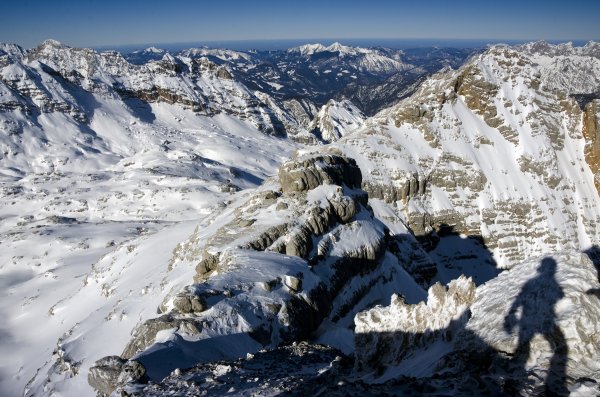 am Birnhorn über dem Skidepot