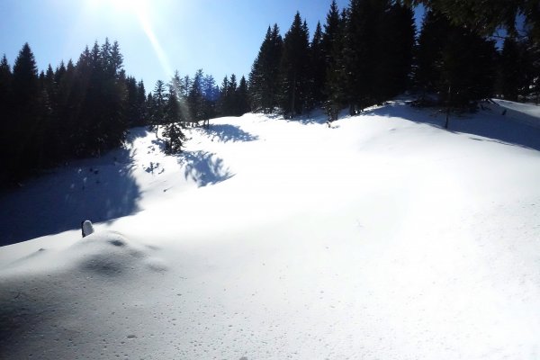 ab hier alleine unterwegs