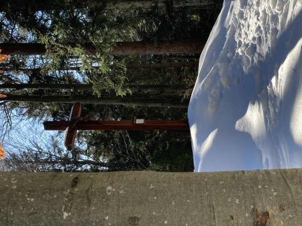 Mühlstein Gipfelkreuz 1059m
