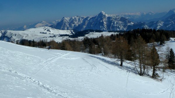 Mit Blick auf Retten-, Bergwerks- und Rinnkogel