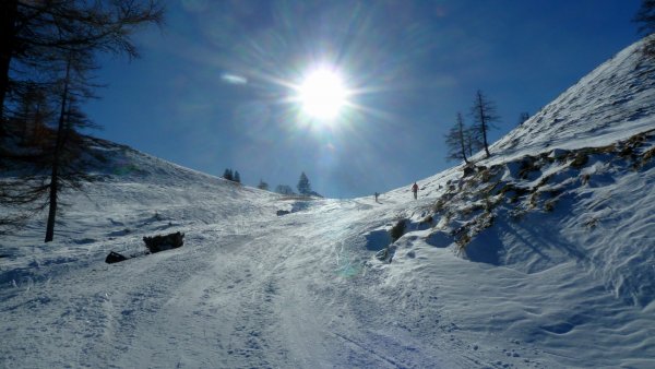 Unmittelbar vor dem Genneralmgebiet