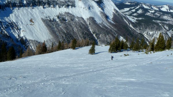 Abfahrtsvergnügen geht auch ohne Pulver