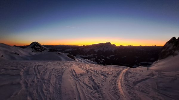 Morgendämmerung Dachstein