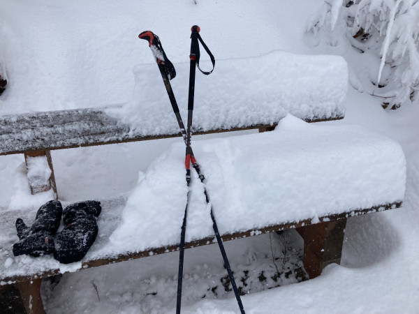 Zistel, genügend Schnee