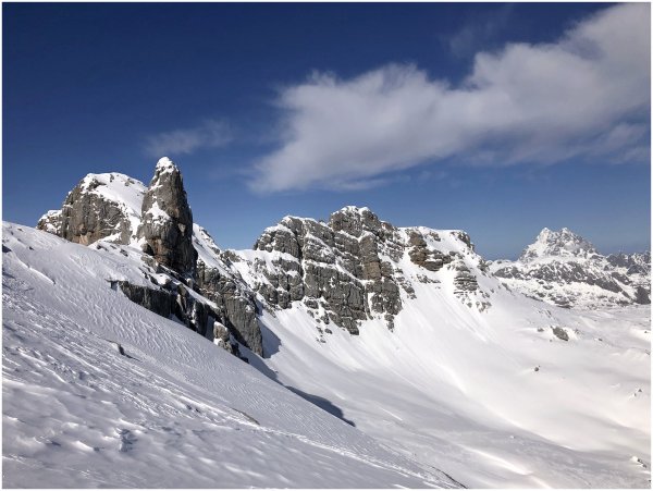 Winterlicher Saalfeldner Höhenweg