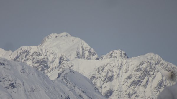 Blick über den Tristkopf zum Göll