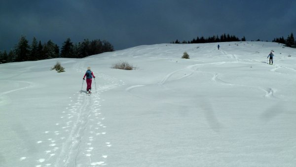 Wenn man gut aufpasst, ist auch die Abfahrt ohne Feindkontakt möglich