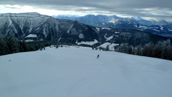 Abfahrtsbedingungen gar nicht übel.