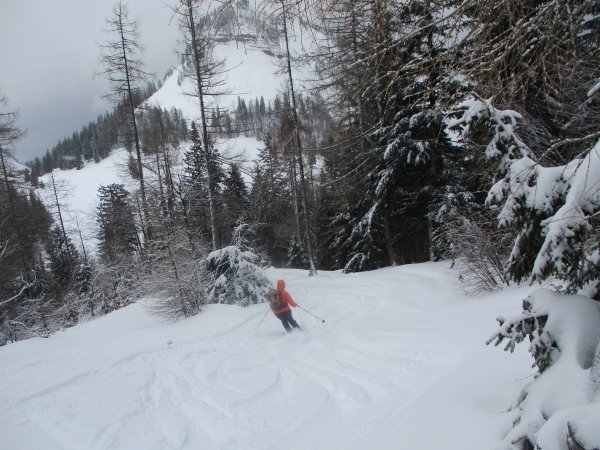 kurz vorm Zinkensattel