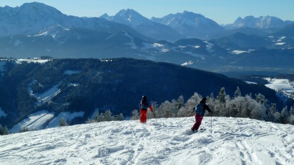 Am rechten Rand gibt es dann noch viel Platz für die eigene Spur