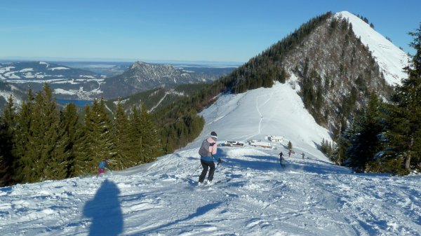 Abfahrt zu den Oberwiesalmen