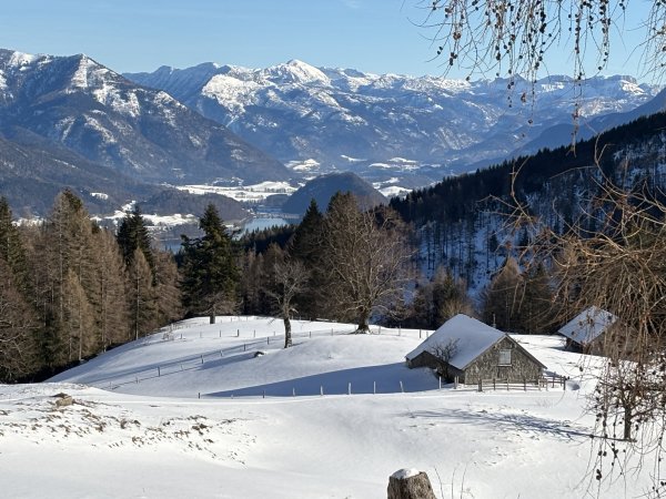 Stübleralm mit Wolfgangsee