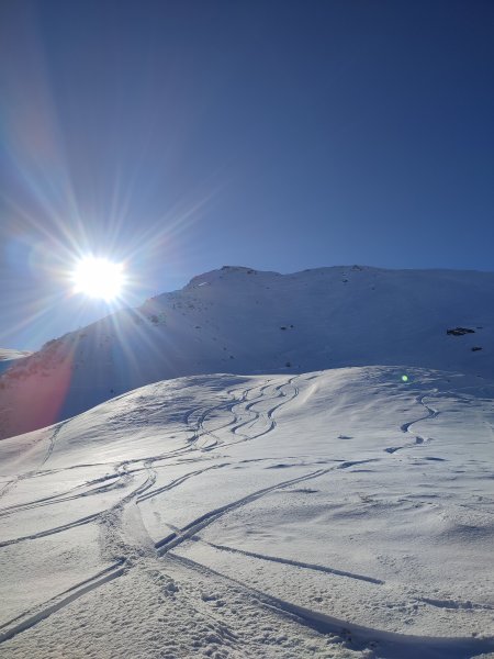 Blick in die Nordflanke