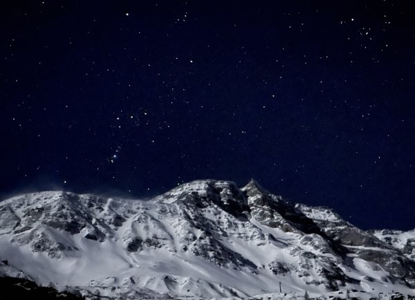 Berg, Sturm und Sterne