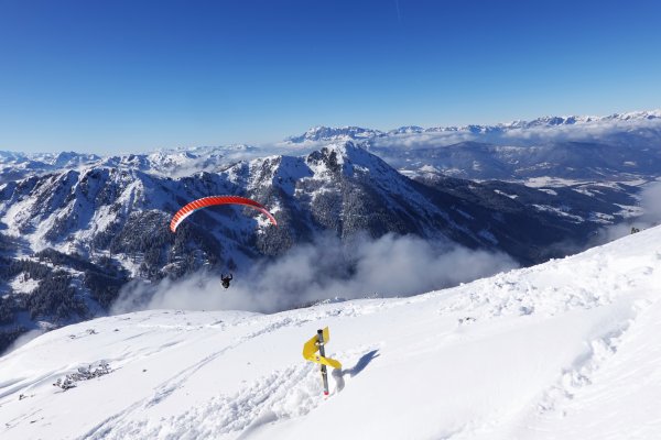 Völlig losgelöst von der Erde ...