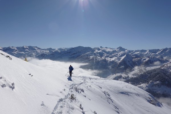 Startplatz mit Ausblick
