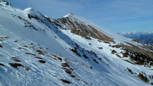 Etwas Bewegung unter dem Kamm des Finsterkopfes