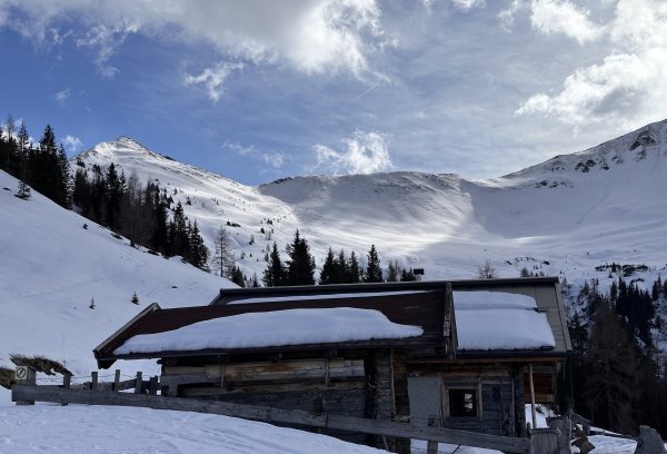 Huberalm und Gipfel