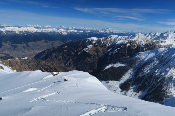 Blick hinaus ins Salzachtal