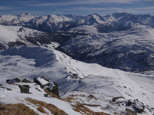 Schlussanstieg zu Fuß