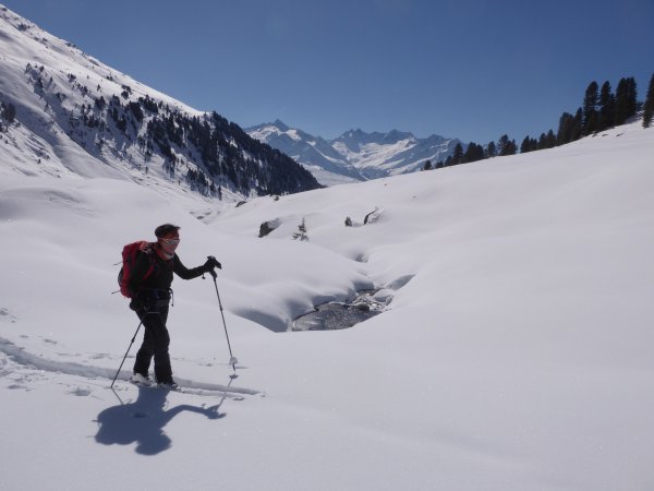 Querung der noch gaaanz jungen Salzach