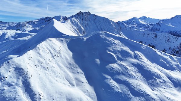 Kreuzeck mit Riffel und Glingspitze