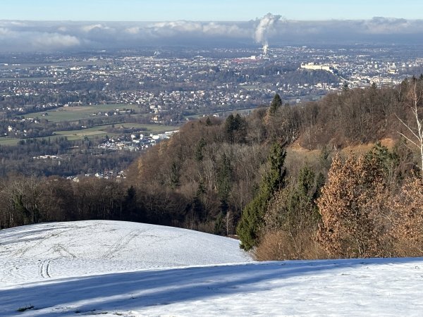 Fetstung und Abfahrt bis zum Schneeende